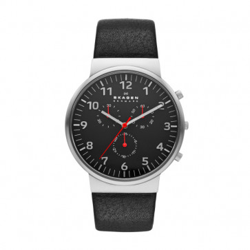 Correa de reloj SKW6100 Cuero Negro